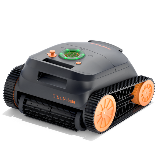 CoasTeering Ultra Nebula Cordless Pool Vacuum Robot, with 5580 GPH Suction, 180 Mins Runtime, Floor & Wall Cleaning, Smart Navigation, for Inground and Above Ground Pools up to 3229 Sq.Ft
